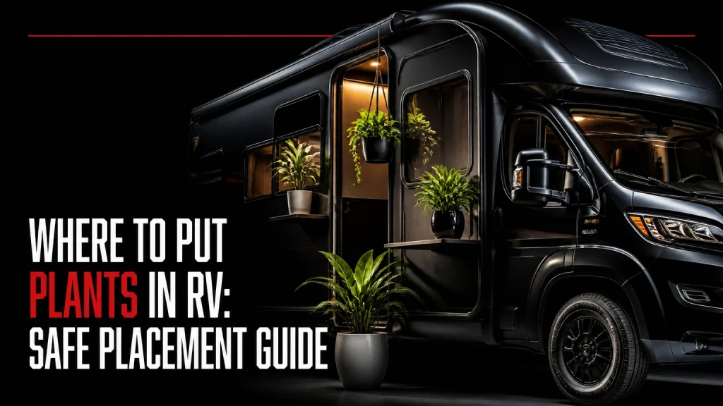where to put plants in rv