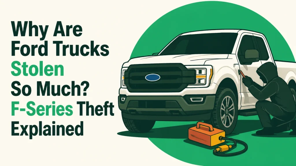 why are ford trucks stolen so much