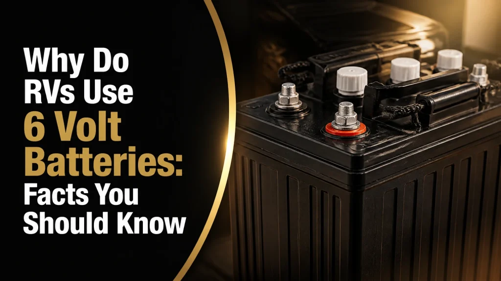 why do rvs use 6 volt batteries facts you should know