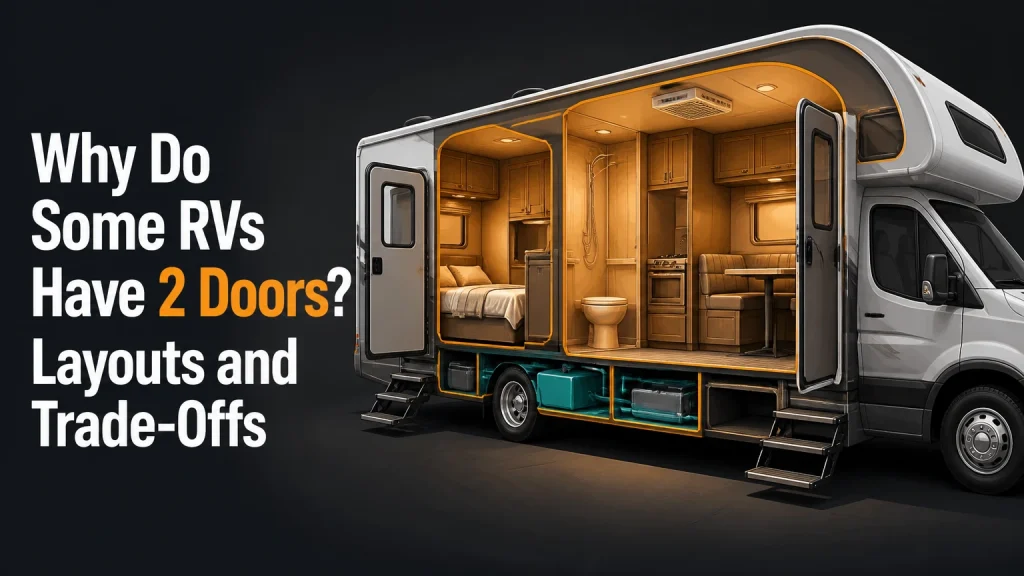 why do some rvs have 2 doors