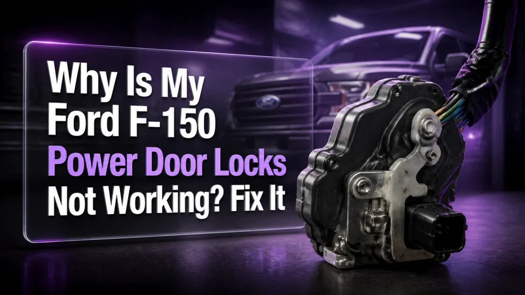why is my ford f150 power door locks not working